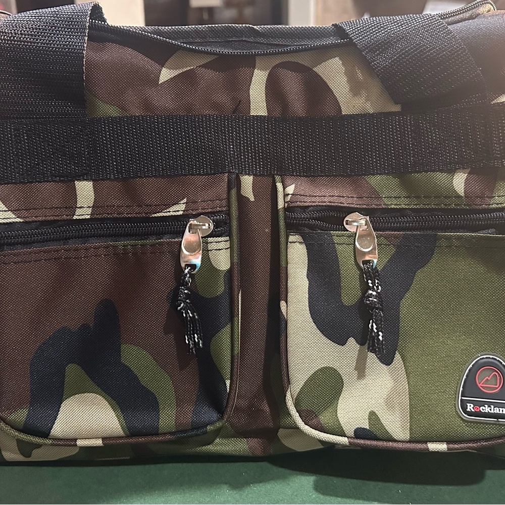 Camouflage Duffel Bag, brand new